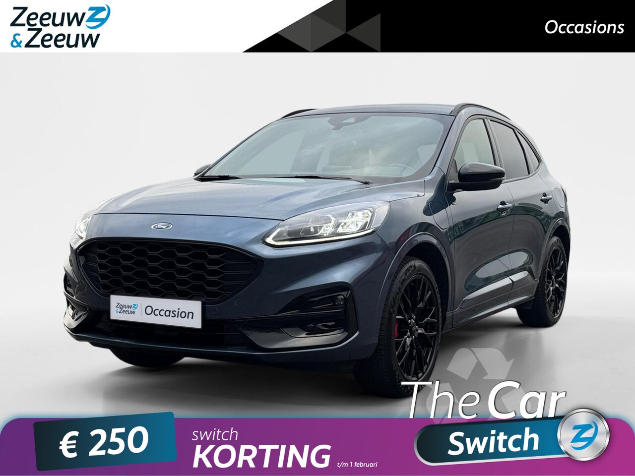 Ford Kuga - 2.5 PHEV ST-Line X | Zeer nette auto | Automaat | Navigatie | Apple carplay & Android auto - AutoWereld.nl