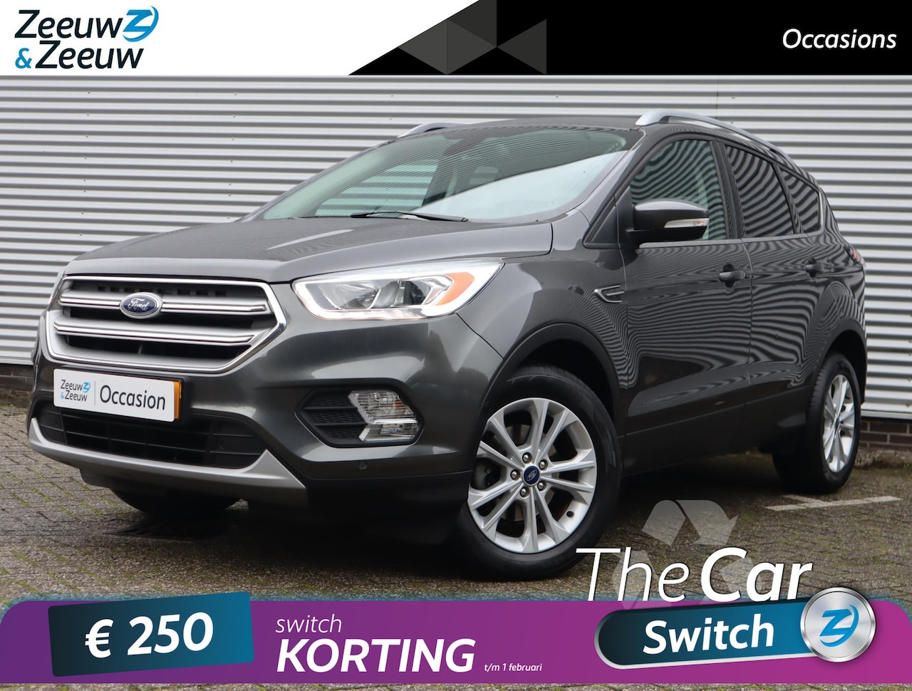 Ford Kuga - 1.5 EcoBoost Titanium | Zeer nette auto | Navigatie | Cruise control | Apple carplay & And - AutoWereld.nl