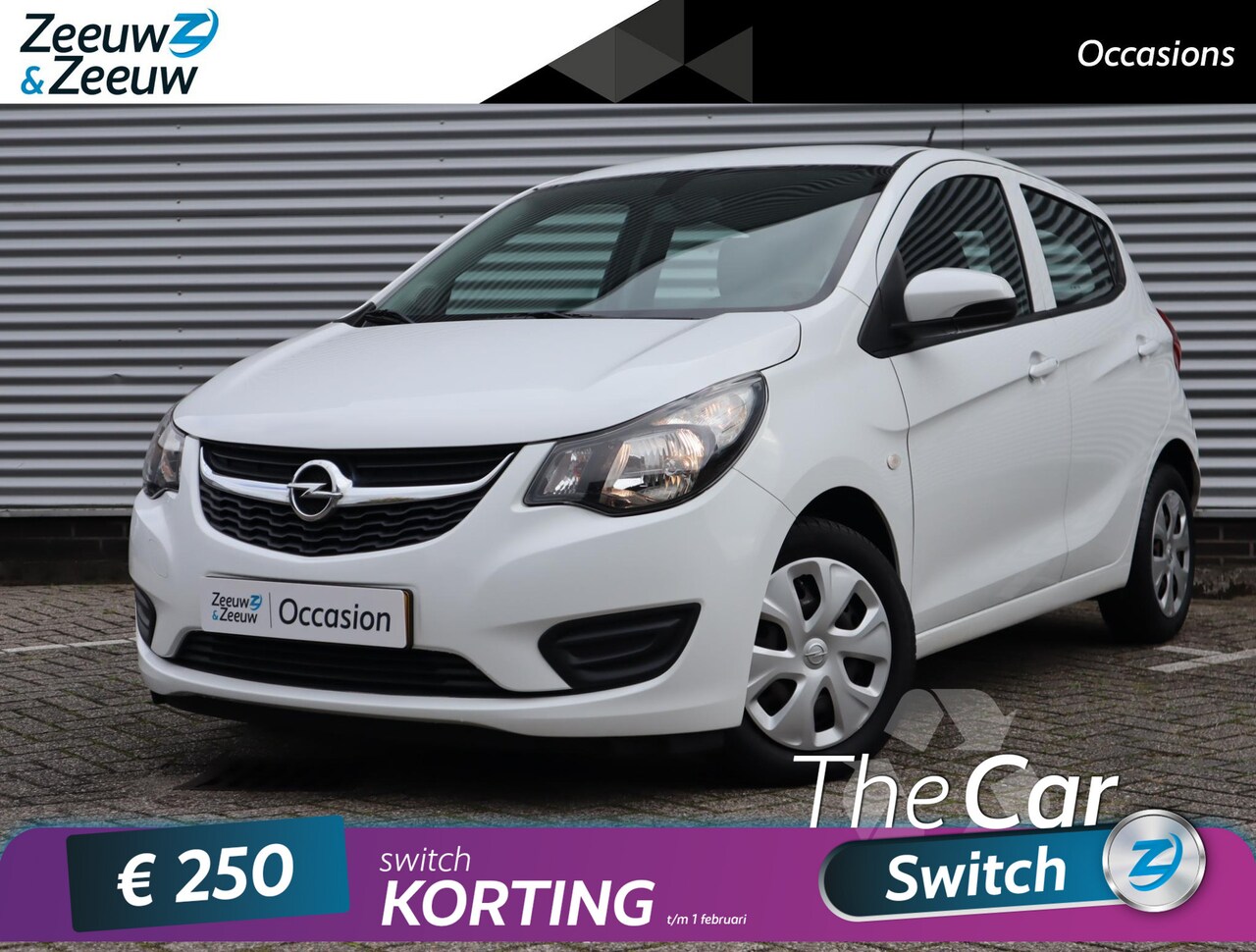 Opel Karl - 1.0 ecoFLEX Edition | Cruise Control | Airco | Zeer Nette Auto | 12 Maanden Bovag Garantie - AutoWereld.nl