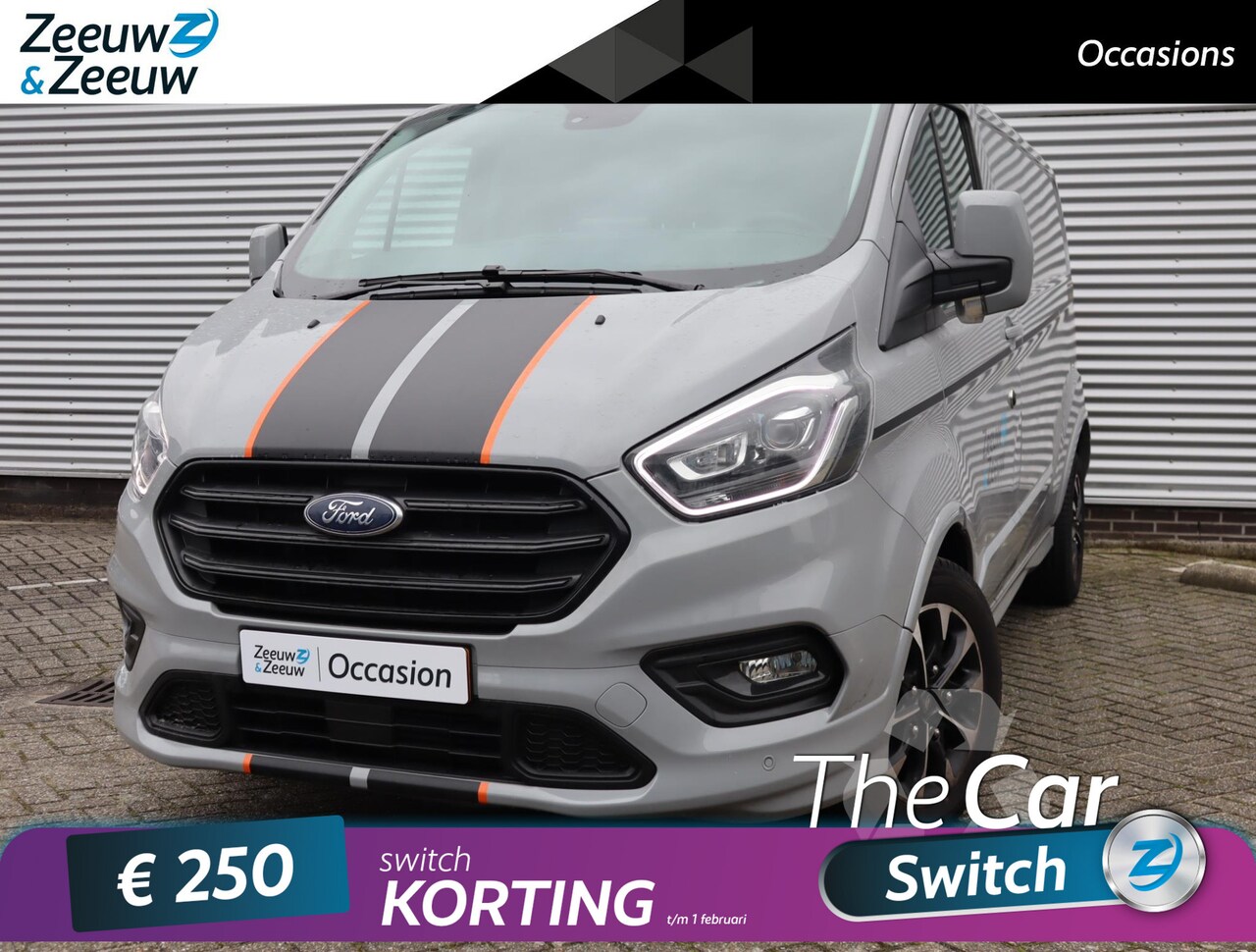 Ford Transit Custom - 320 2.0 TDCI L2H1 Sport DEMO | Trekhaak | Bi-Xenon | Navigatie | - AutoWereld.nl