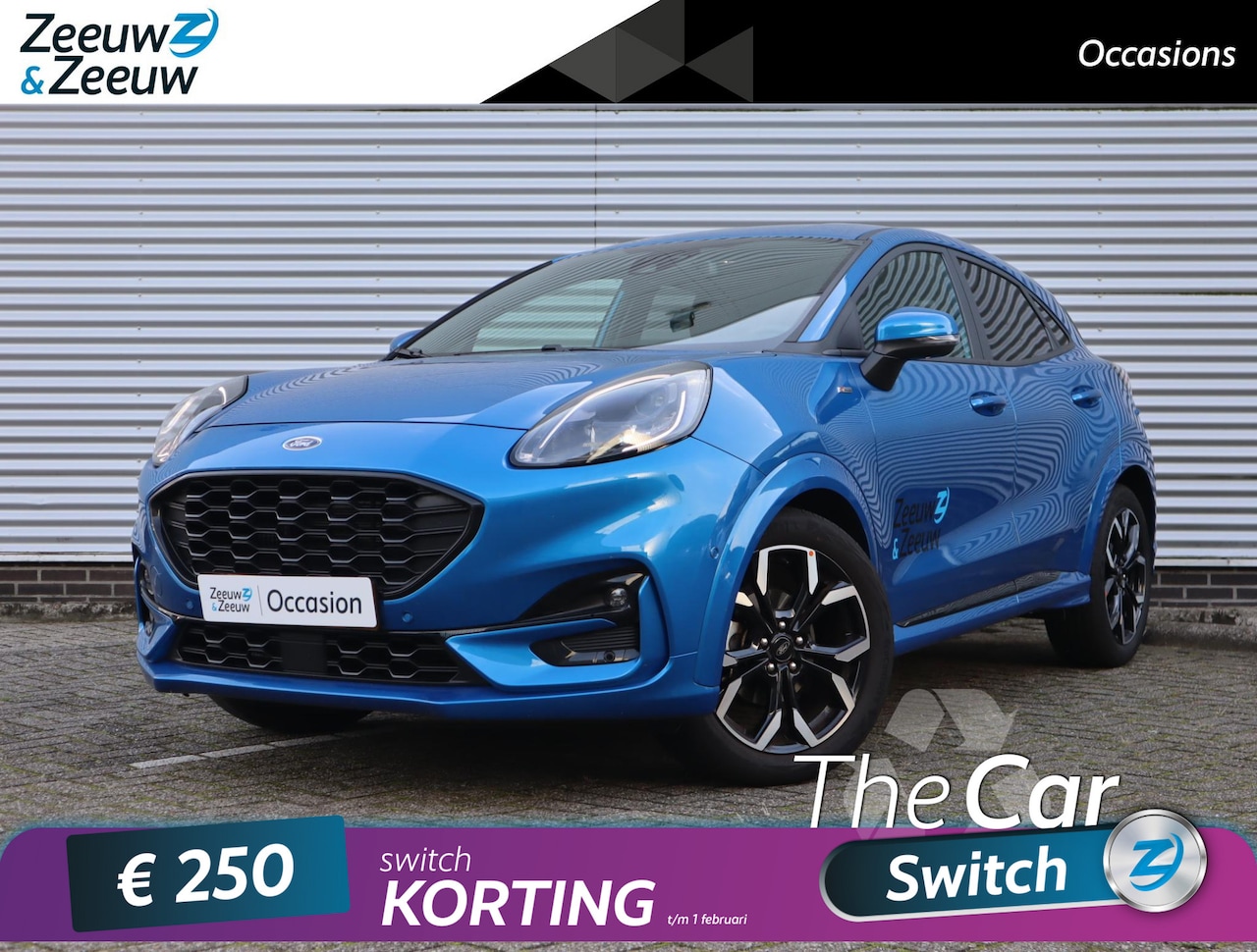 Ford Puma - 1.0 EcoBoost Hybrid ST-Line X | Stoel, Stuur en Voorruitverwarming |  Camera | Apple Carpl - AutoWereld.nl