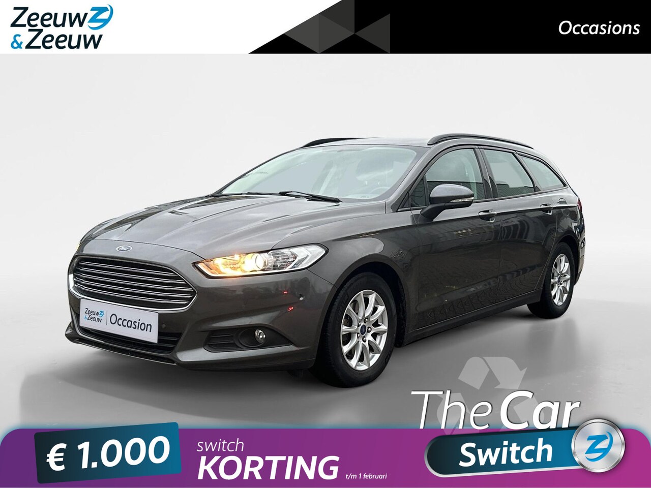 Ford Mondeo Wagon - 1.0 EcoBoost Trend 125pk | Dealeronderhouden | Navigatie | Parkeer sensoren | Afneembare t - AutoWereld.nl