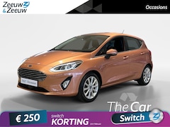 Ford Fiesta - 1.0 EcoBoost Titanium 100pk | Dealeronderhouden | Voorruitverwarming | Navigatie | Adaptie