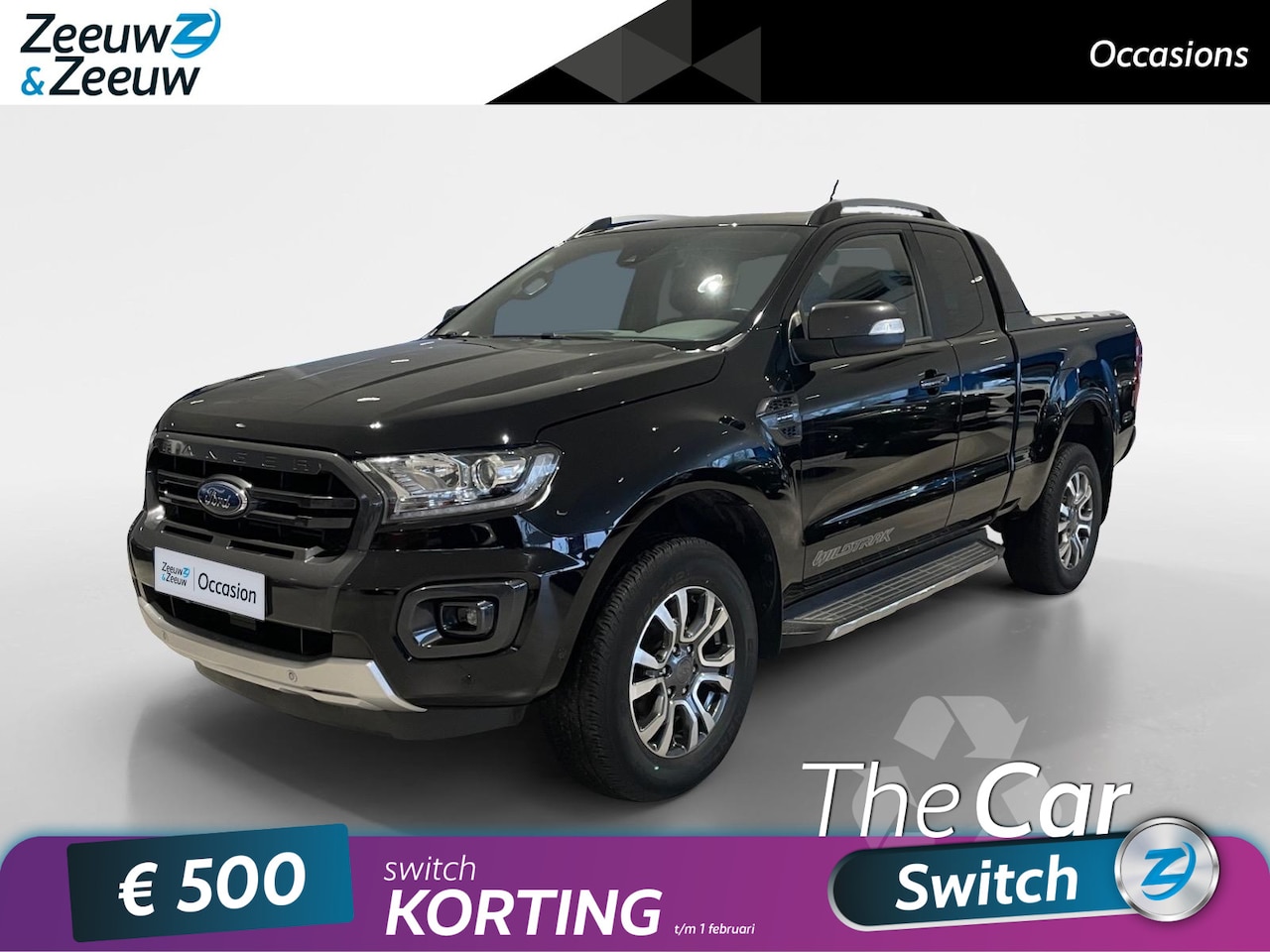 Ford Ranger - 2.0 EcoBlue Wildtrak Supercab 212pk automaat | Dealeronderhouden | Stoel- en voorruitverwa - AutoWereld.nl