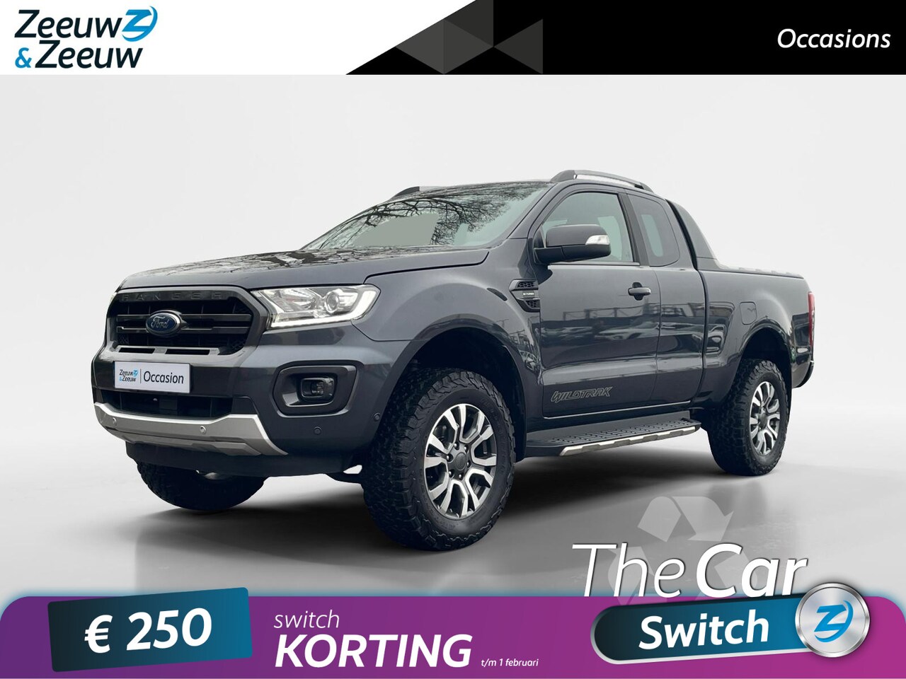 Ford Ranger - 2.0 EcoBlue Wildtrak Supercab | Dealer onderhouden | Automaat | Adaptieve cruise control | - AutoWereld.nl