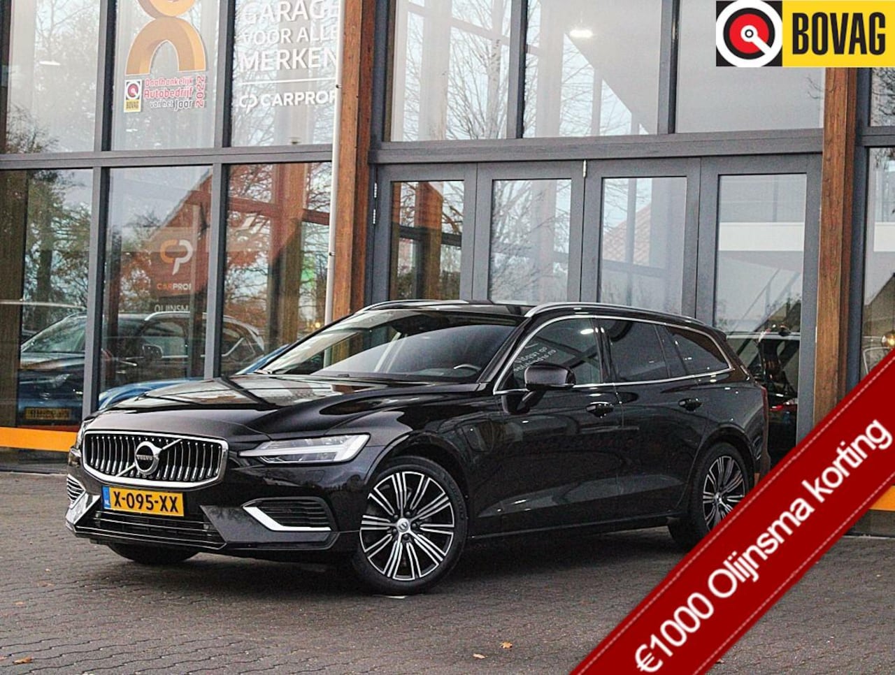 Volvo V60 - 2.0 T6 Twin Engine AWD Momentum Pro|ElekTrekhaak|Stuurverwarming|ACC - AutoWereld.nl