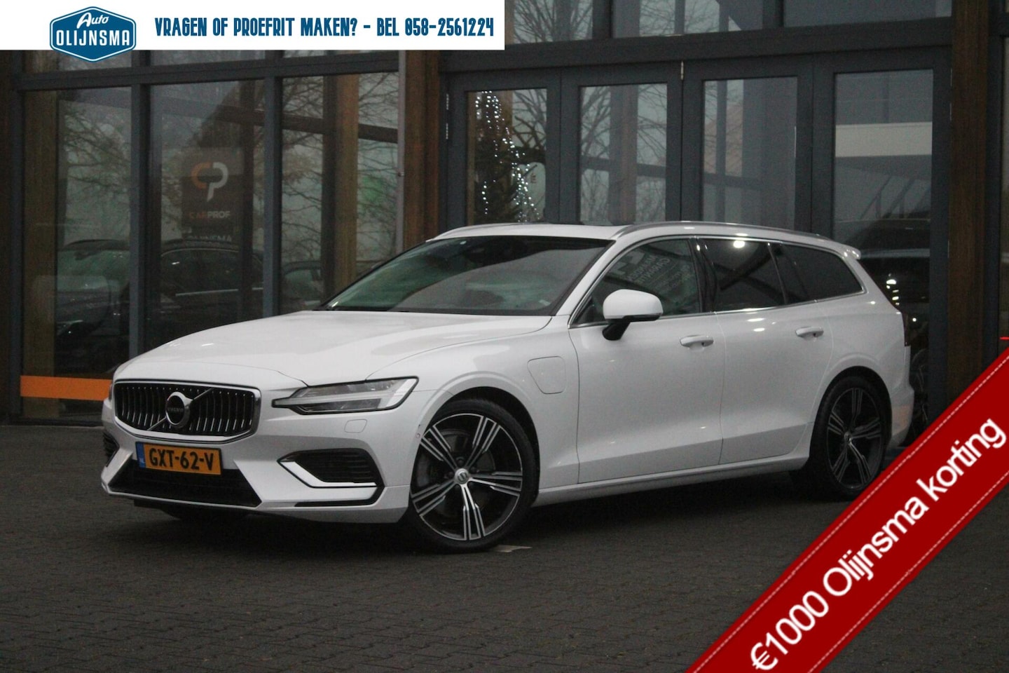 Volvo V60 - 2.0 T6 PlugInHybride AWD Inscription|Pano|Trekhaak|HarmanKardon - AutoWereld.nl