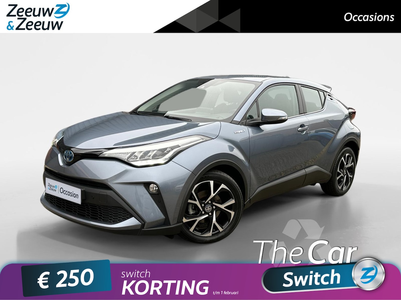 Toyota C-HR - 1.8 Hybrid Dynamic |Zeer nette auto| Zeer compleet| Dealer onderhouden| Parkeersensoren en - AutoWereld.nl