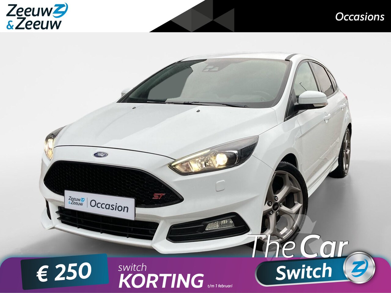 Ford Focus - 2.0 ST | Liefhebbersauto !! | 56121 KM !! | ST-2 | Recaro | 250 PK - AutoWereld.nl