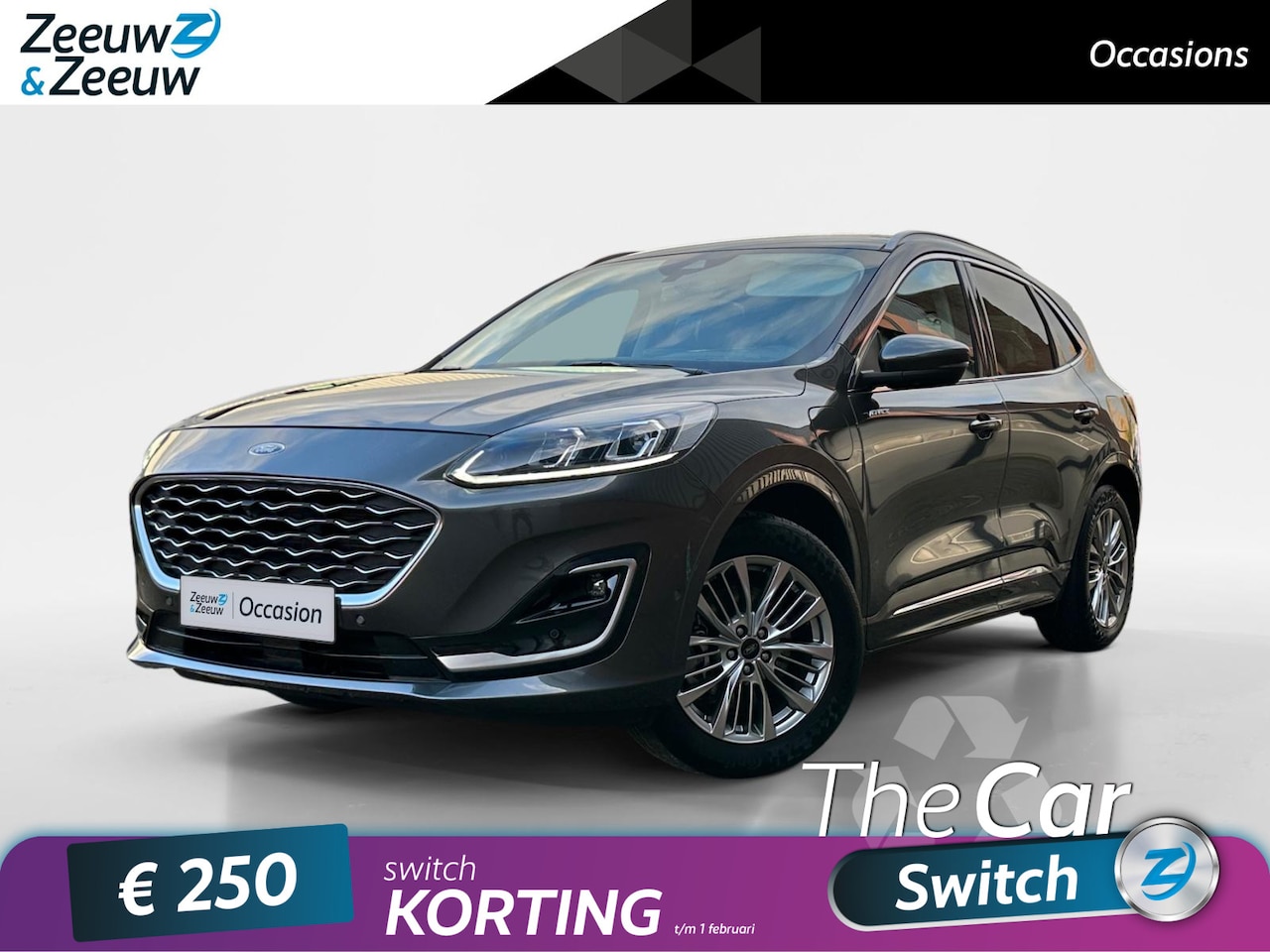 Ford Kuga - 2.5 PHEV Vignale |Zeer nette auto|Winter Pack|Panorama dak|Drivers Assistance Pack|Technol - AutoWereld.nl