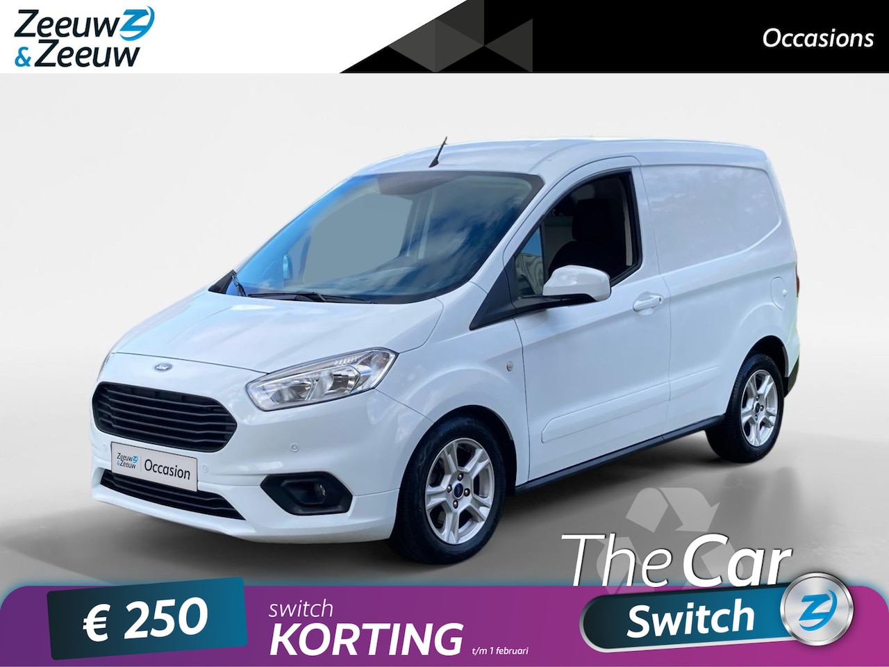 Ford Transit Courier - 1.5 TDCI Limited Duratorq S&S - AutoWereld.nl