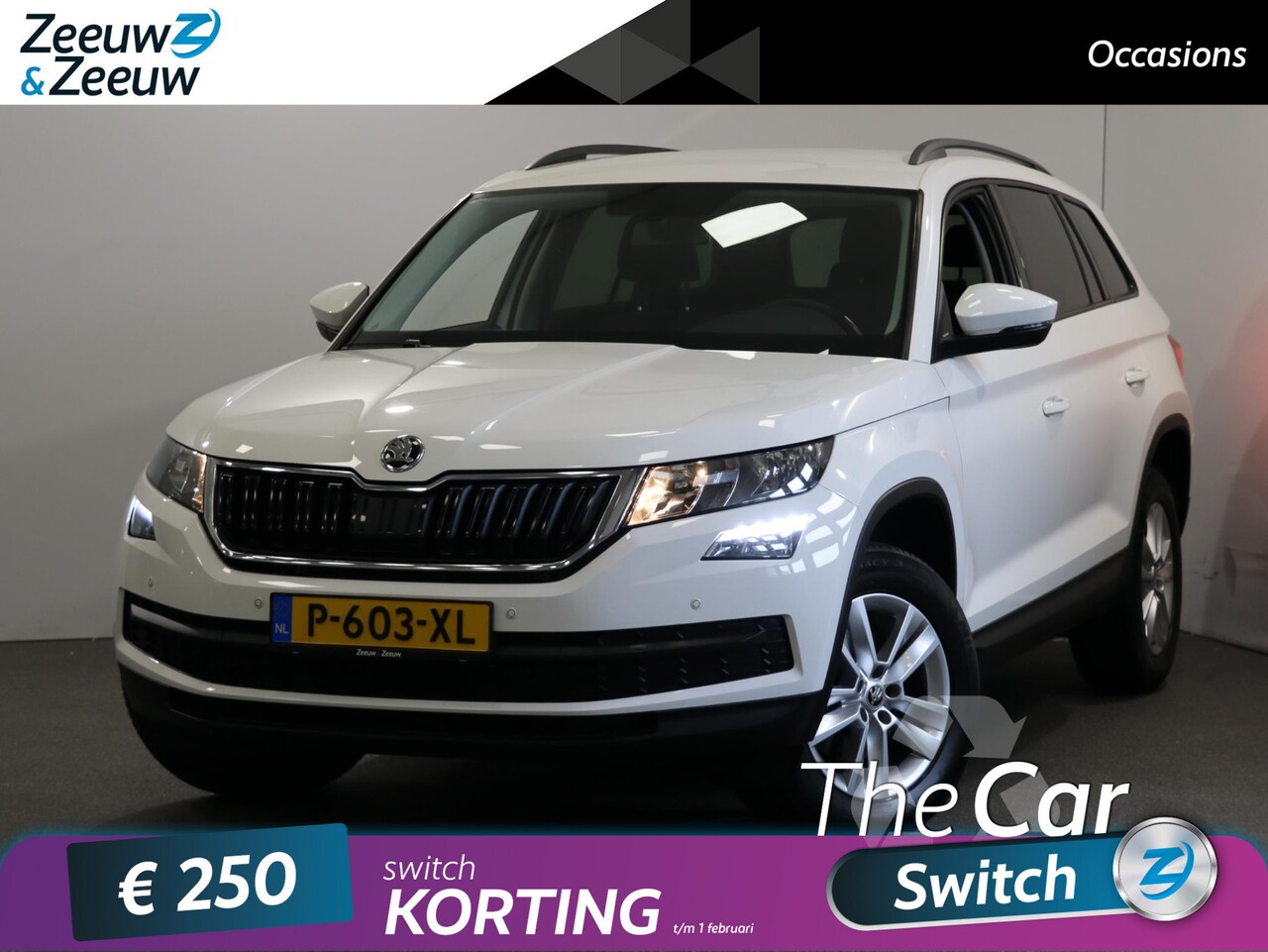 Skoda Kodiaq - 1.4 TSI ACT Style | Automaat | Wegklapbare Trekhaak | Camera - AutoWereld.nl