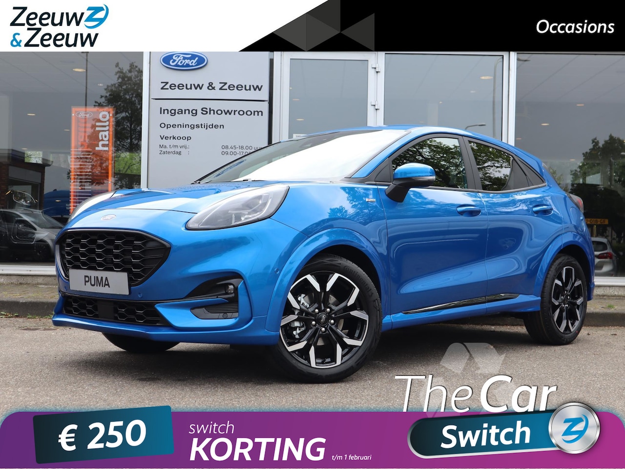 Ford Puma - 1.0 EcoBoost Hybrid ST-Line X | 18" Lichtmetaal | Winterpack | El. Achterklep | B&O | Navi - AutoWereld.nl