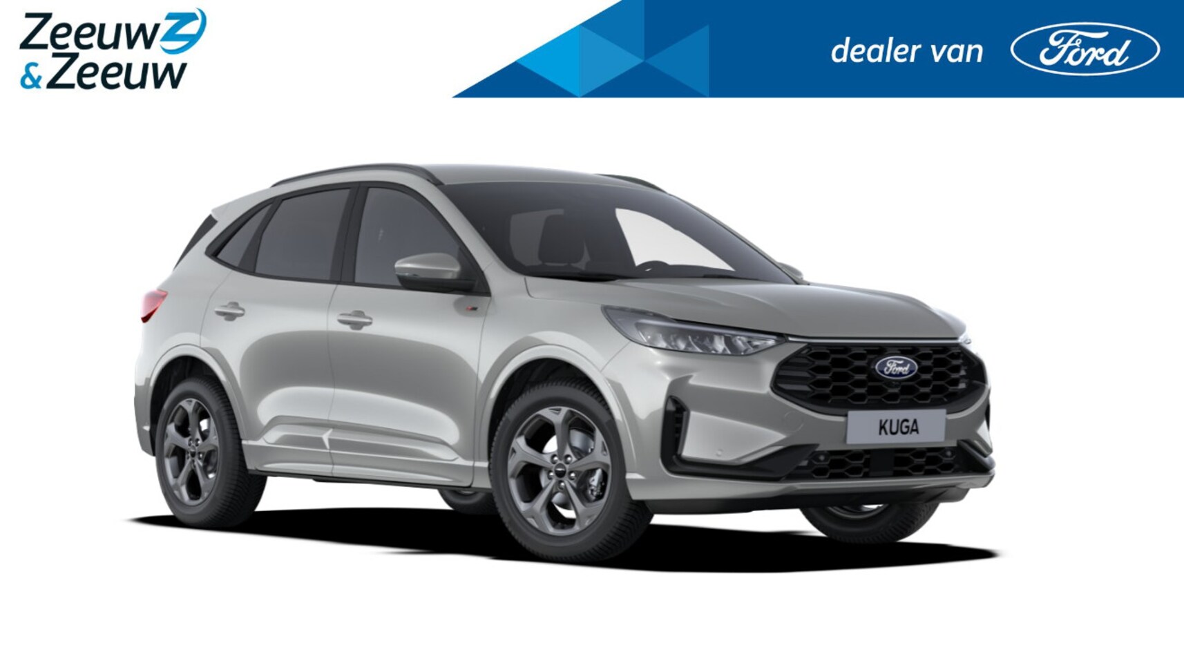 Ford Kuga - 2.5 PHEV ST-Line | 18" Lichtmetaal | Draadloze Apple Carplay/Android Auto | Climate contro - AutoWereld.nl