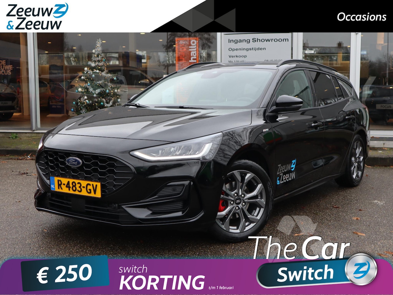 Ford Focus Wagon - 1.0 EcoBoost Hybrid ST Line Style | Design Pack | Parking Pack | Navigatie | Winter Pack | - AutoWereld.nl