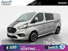 Ford Transit Custom - 310 2.0 TDCI L2H1 Limited DC 5 Persoons | Trekhaak | Achteruitrijcamera | Dodehoek sensore