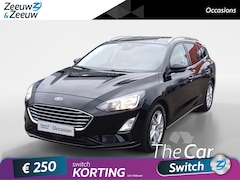 Ford Focus Wagon - 1.0 EcoBoost Titanium | 1e Eigenaar | Trekhaak | Parkeersensoren V+A | Navigatie | Climate