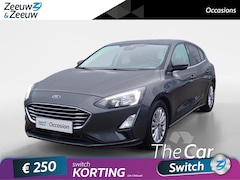 Ford Focus - 1.0 EcoBoost Hybrid Titanium 1e Eigenaar | Led Koplampen | Navigatie | Climate Control | A