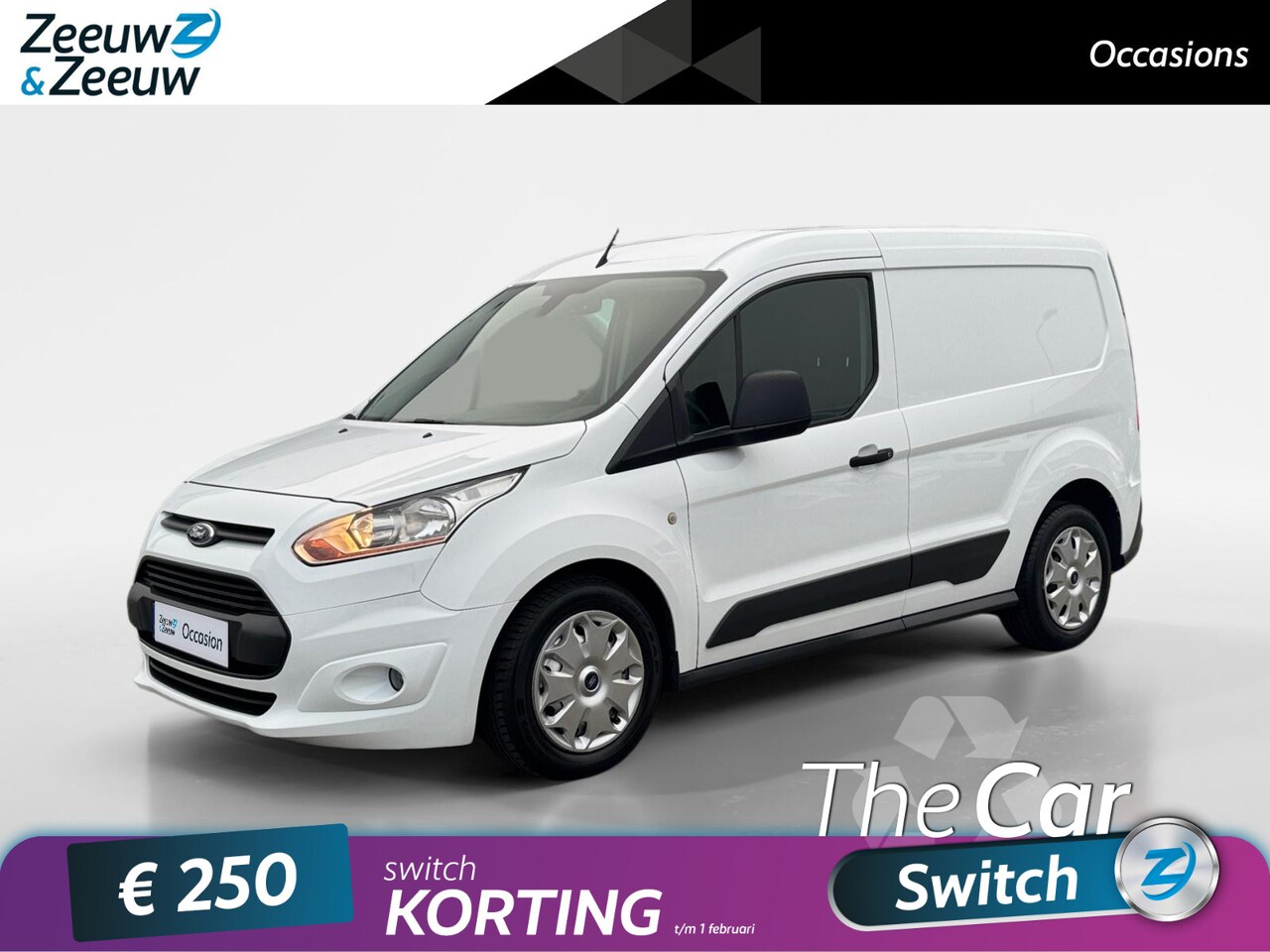 Ford Transit Connect - 1.0 Ecoboost L1 Trend | Achteruitrijcamera | Trekhaak | Voorruitverwarming | 12 maanden ga - AutoWereld.nl