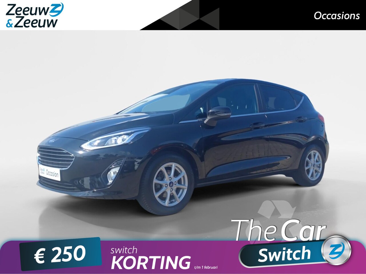 Ford Fiesta - 1.0 EcoBoost Titanium | Winter pack |Apple Carplay/Android Auto | Lichtmetalen velgen | Ze - AutoWereld.nl