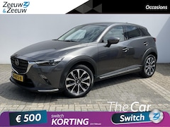 Mazda CX-3 - 2.0 SkyActiv-G 120 GT-M | AUTOMAAT | LEDER | STUUR & STOELVERWARMING | NAVI | CAMERA | ETC