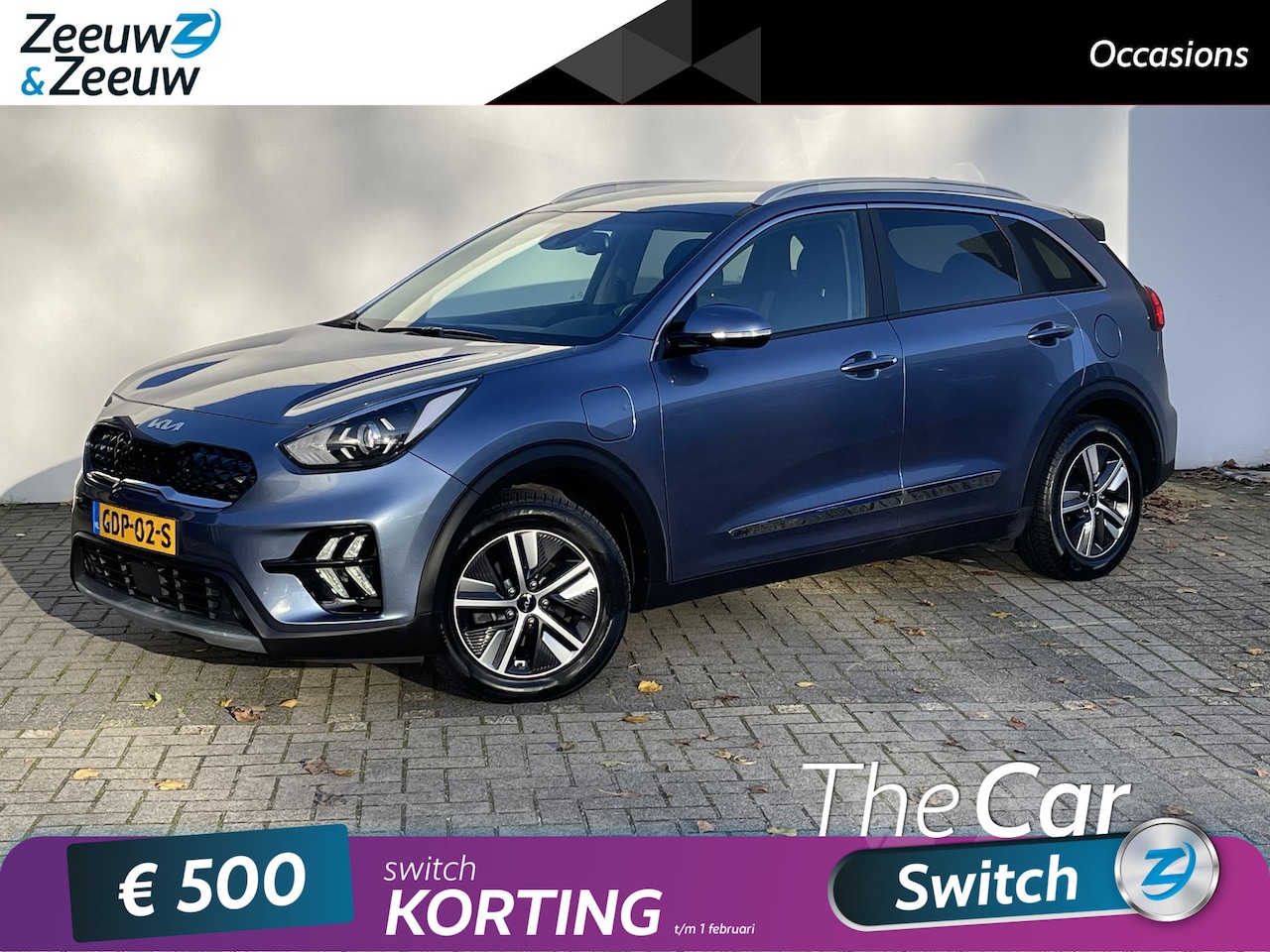 Kia Niro - 1.6 GDi PHEV DynamicLine Edition | CAMERA | ANDROID/APPLE CARPLAY | STUUR&STOELVERWARMING - AutoWereld.nl