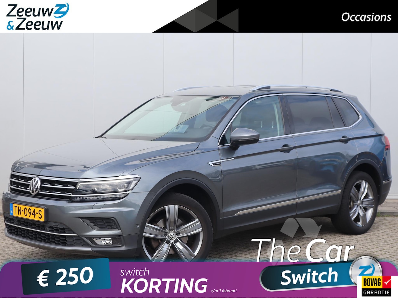 Volkswagen Tiguan Allspace - 1.4 TSI Highline Business R | Automaat | Stoelverwarming | Achteruitrijcamera | Head-up Di - AutoWereld.nl