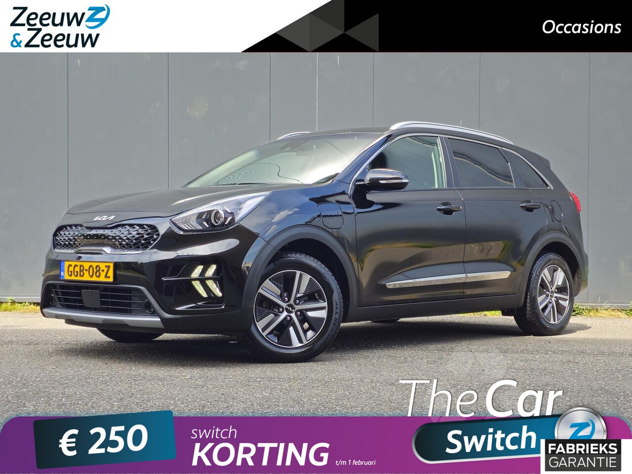 Kia Niro - 1.6i PHEV DynamicLine Navi | Apple carplay | Addaptive Cruise Control | Privacy Glass | Me - AutoWereld.nl