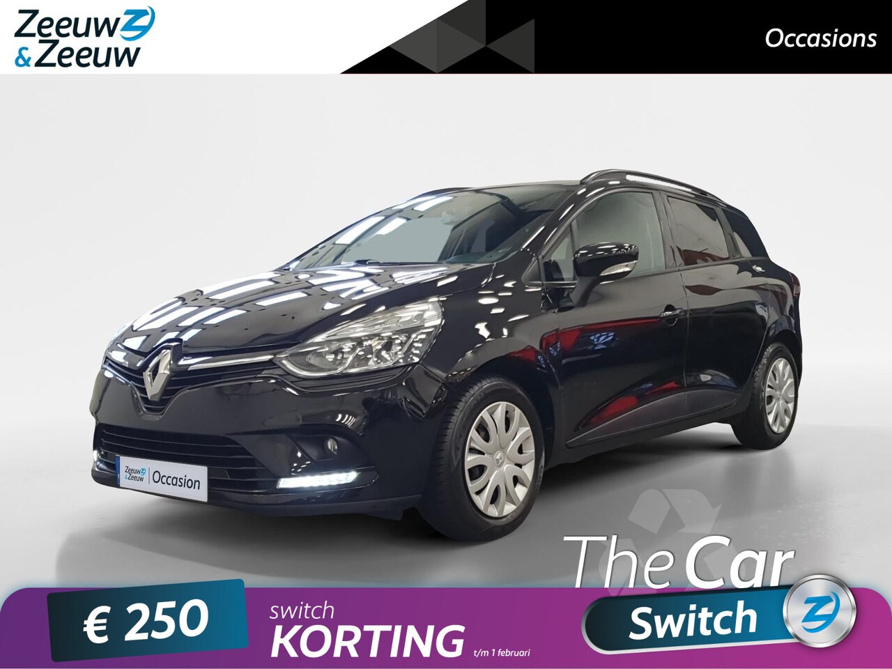 Renault Clio Estate - 0.9 TCe Limited | Navigatie | Bluetooth | Getinte ramen achter | Cruise control | Airco | - AutoWereld.nl