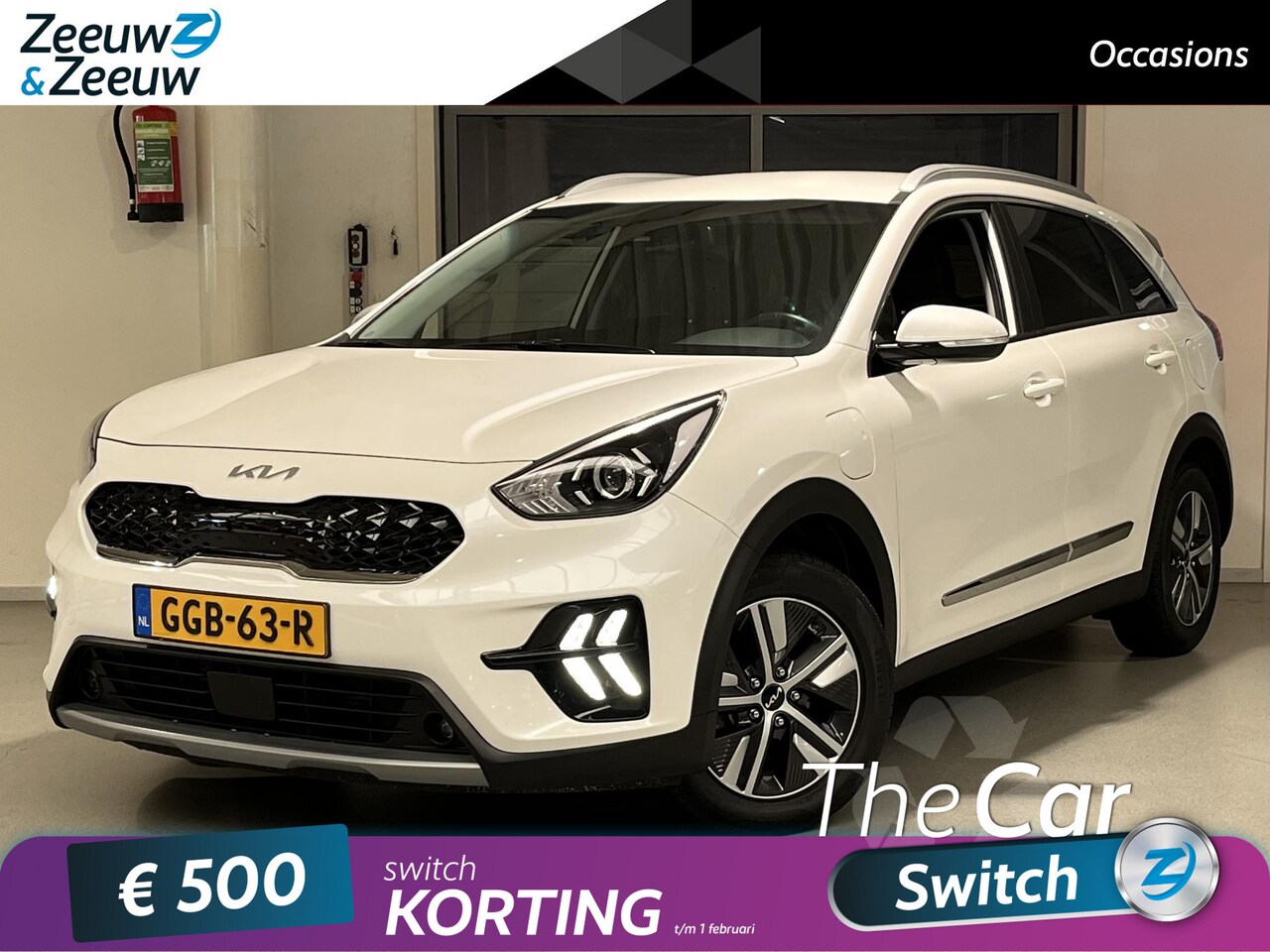 Kia Niro - 1.6 GDi PHEV DynamicLine Edition | Stoel- en stuurverwarming | Privacy glass | Achteruitri - AutoWereld.nl