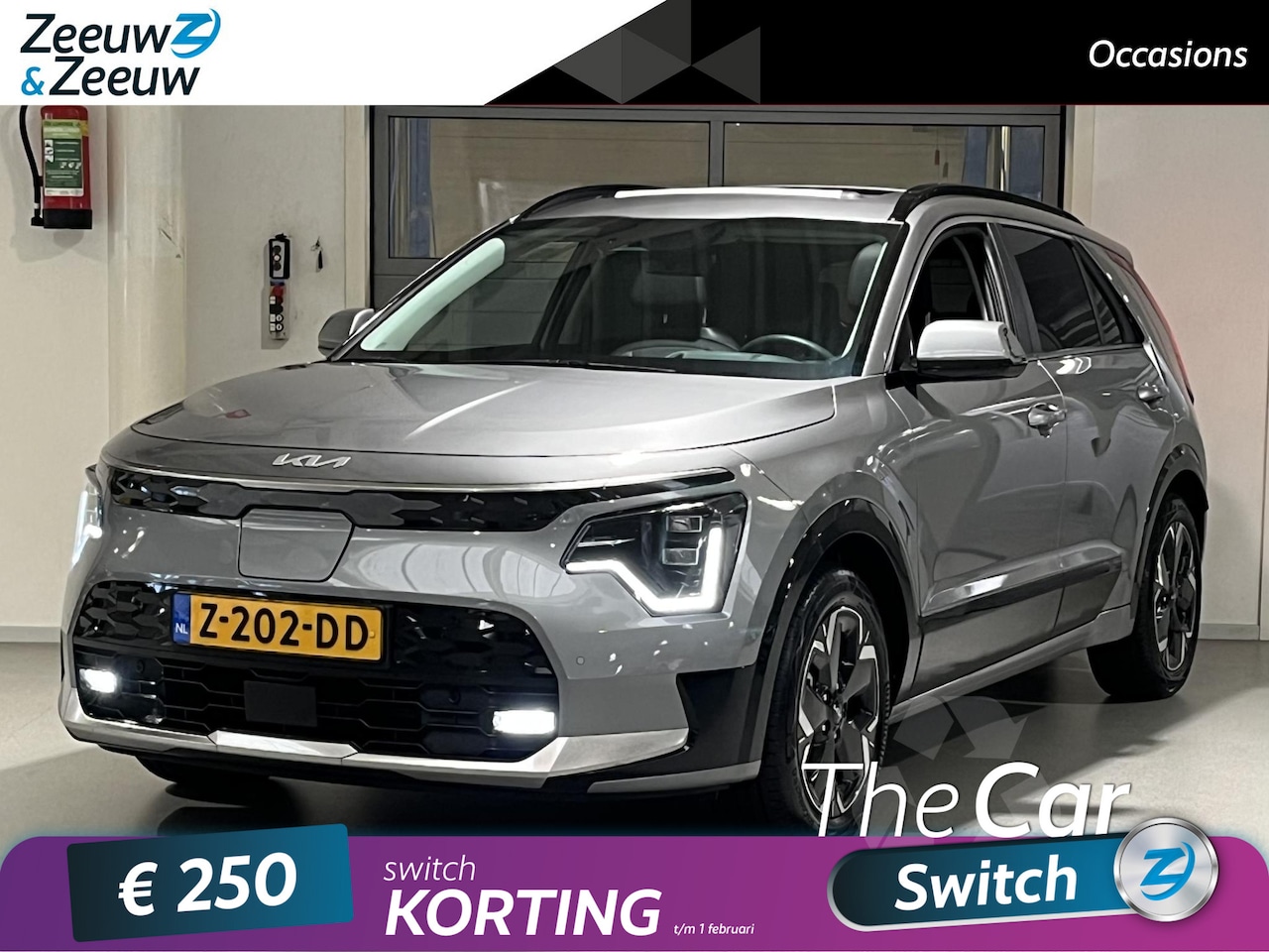 Kia Niro EV - ExecutiveLine 64.8 kWh | Navi | Apple Carplay/ Android Auto | Schuif/Kanteldak | Elektrisc - AutoWereld.nl