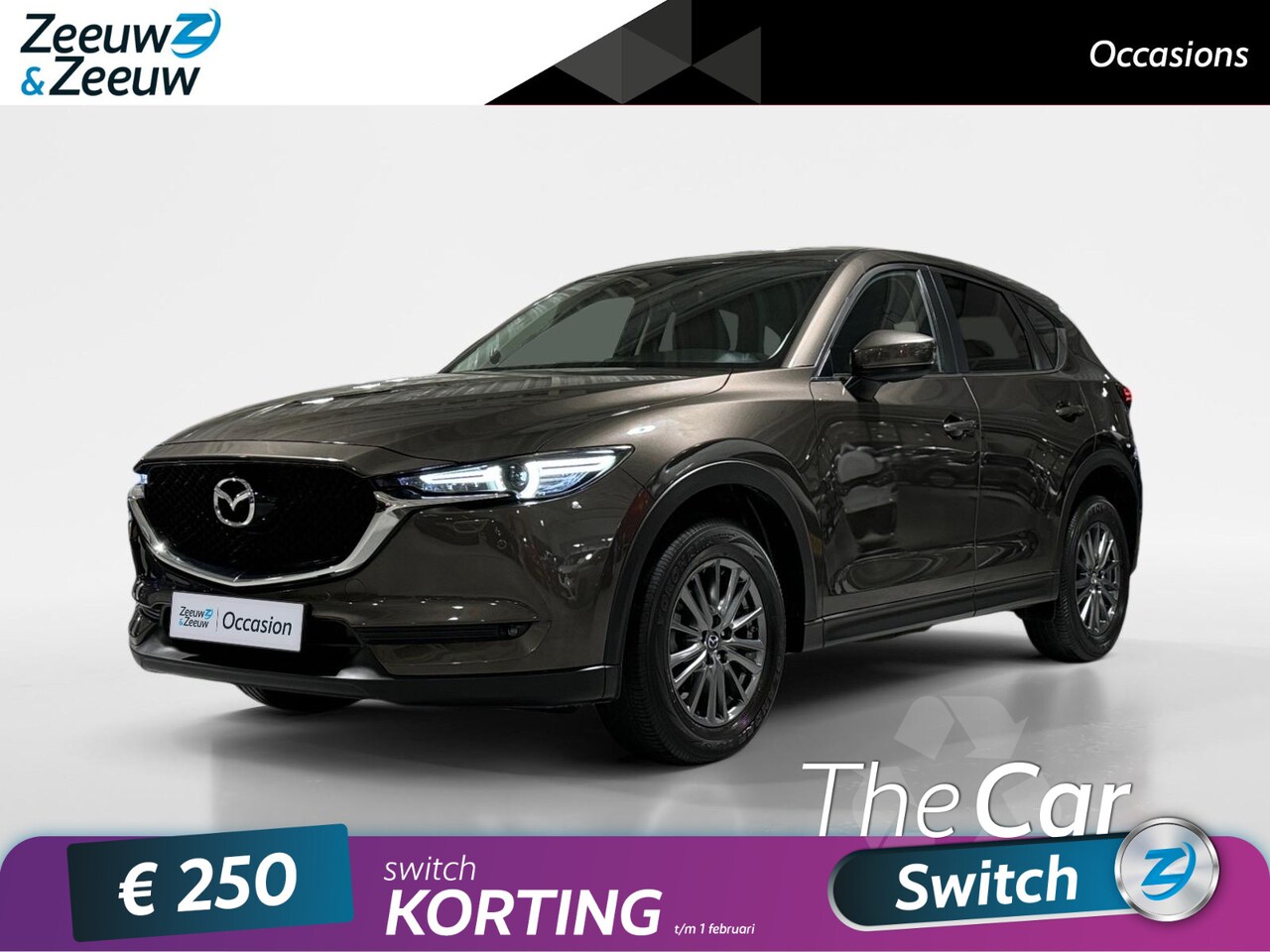 Mazda CX-5 - 2.0 SkyActiv-G 165 Skylease GT | Automaat | Trekhaak | 2000 kg trekgewicht | Elektrisch ve - AutoWereld.nl