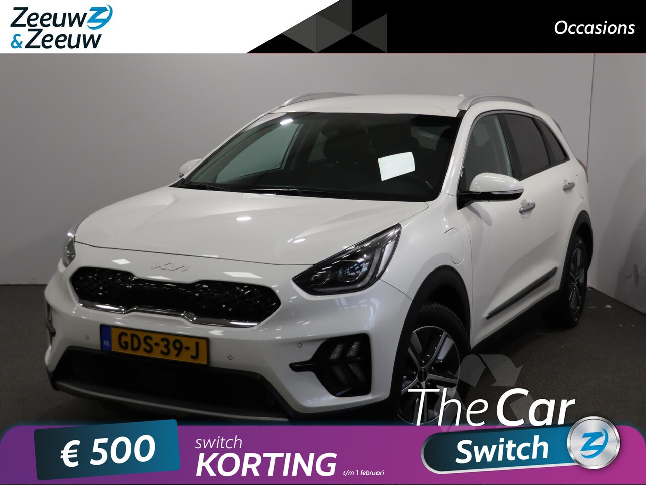 Kia Niro - 1.6 GDi PHEV DynamicLine | BTW AUTO! | Stoel en stuurverwarming | Navigatie | Climate cont - AutoWereld.nl