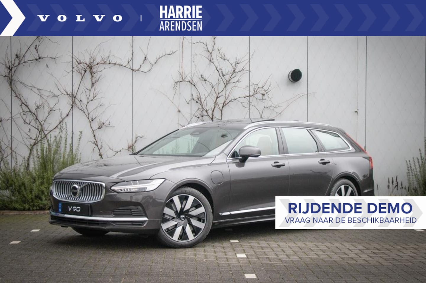 Volvo V90 - Recharge T6 Long Range Ultimate Bright | Stoelmassage | Panoramadak | Leder | Stoelventila - AutoWereld.nl