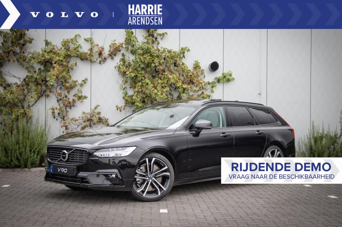 Volvo V90 - B5 Aut.8 Ultimate Dark | Luchtvering | Adaptive cruise control | Massagestoelen | Standkac - AutoWereld.nl