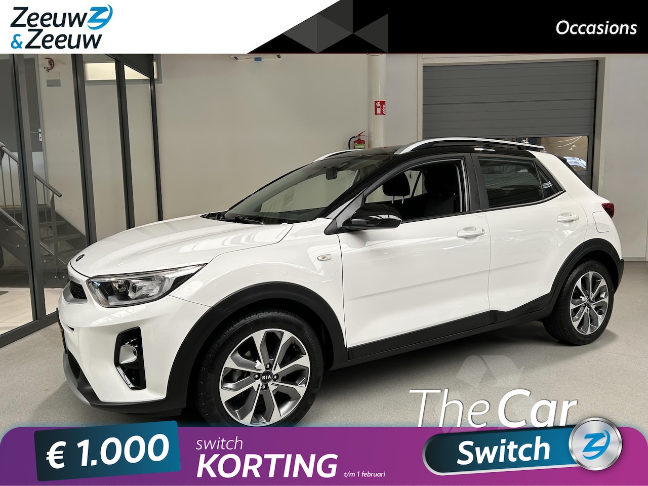 Kia Stonic - 1.0 T-GDi DynamicLine | Navi | Airco | Cruise Control | Apple Carplay/Android Auto | 17"Li - AutoWereld.nl