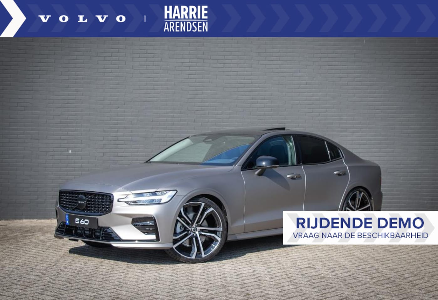 Volvo S60 - B4 Aut. Plus Dark | Adaptieve Cruise Control | Harman Kardon Audio | Schuifdak | Getint gl - AutoWereld.nl