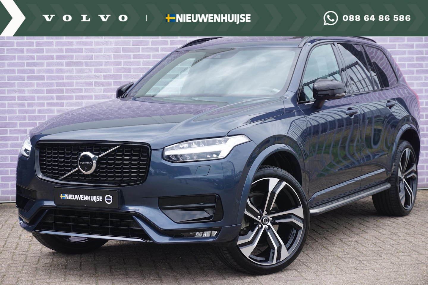 Volvo XC90 - 2.0 B5 D AWD R-Design | Luchtvering | 360º Camera | Harman/Kardon | Memory | Panorama Schu - AutoWereld.nl