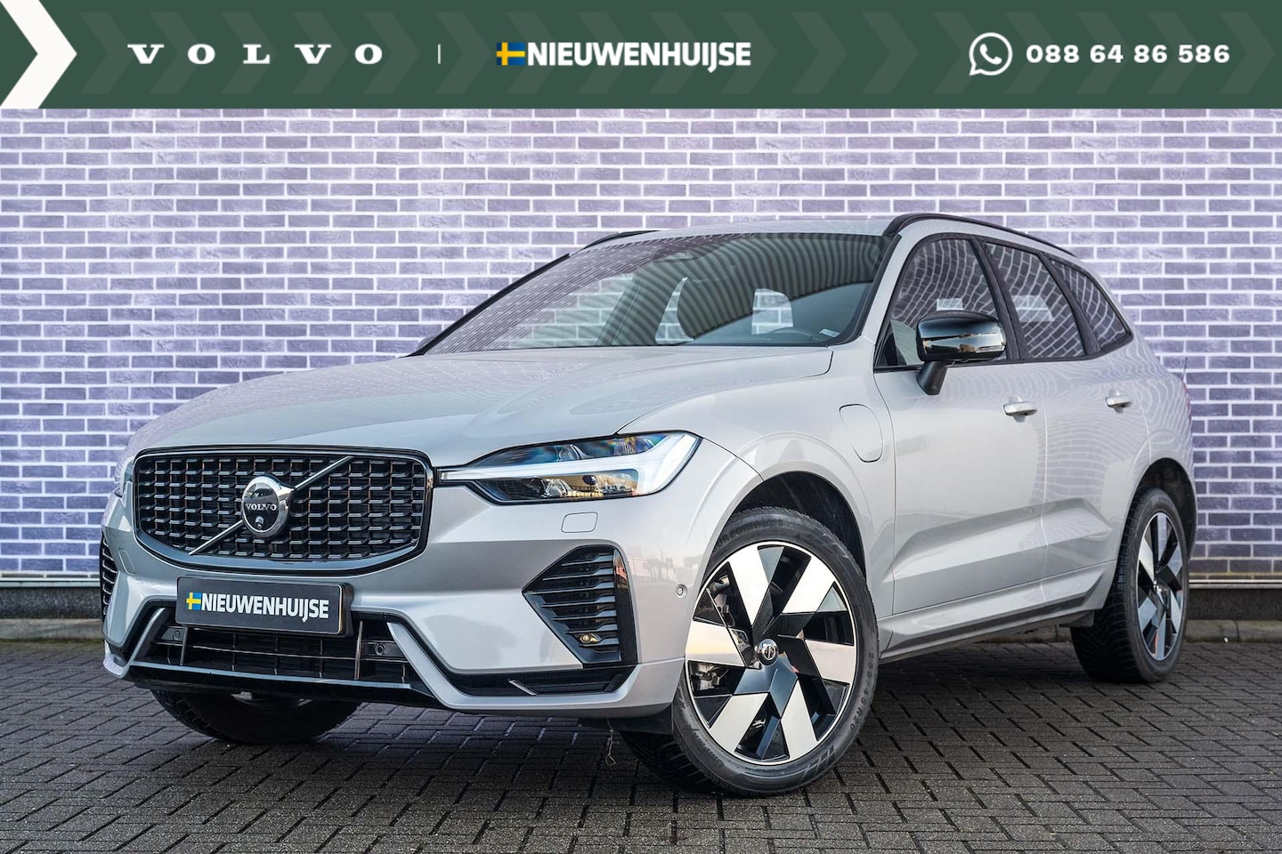 Volvo XC60 - T6 Recharge Long Range AWD Ultimate Dark | Bowers & Wilkins Audio | Luchtvering | Trekhaak - AutoWereld.nl