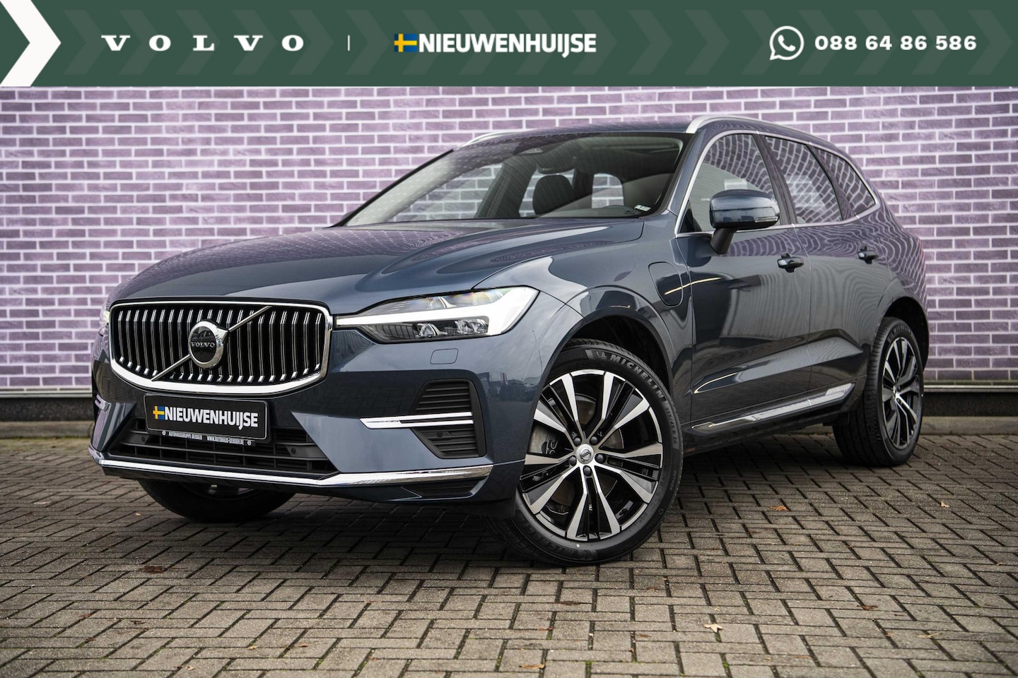 Volvo XC60 - T8 Recharge AWD Plus Bright Long Range | Harman Kardon audio | Verwarmbare voorruit | Full - AutoWereld.nl