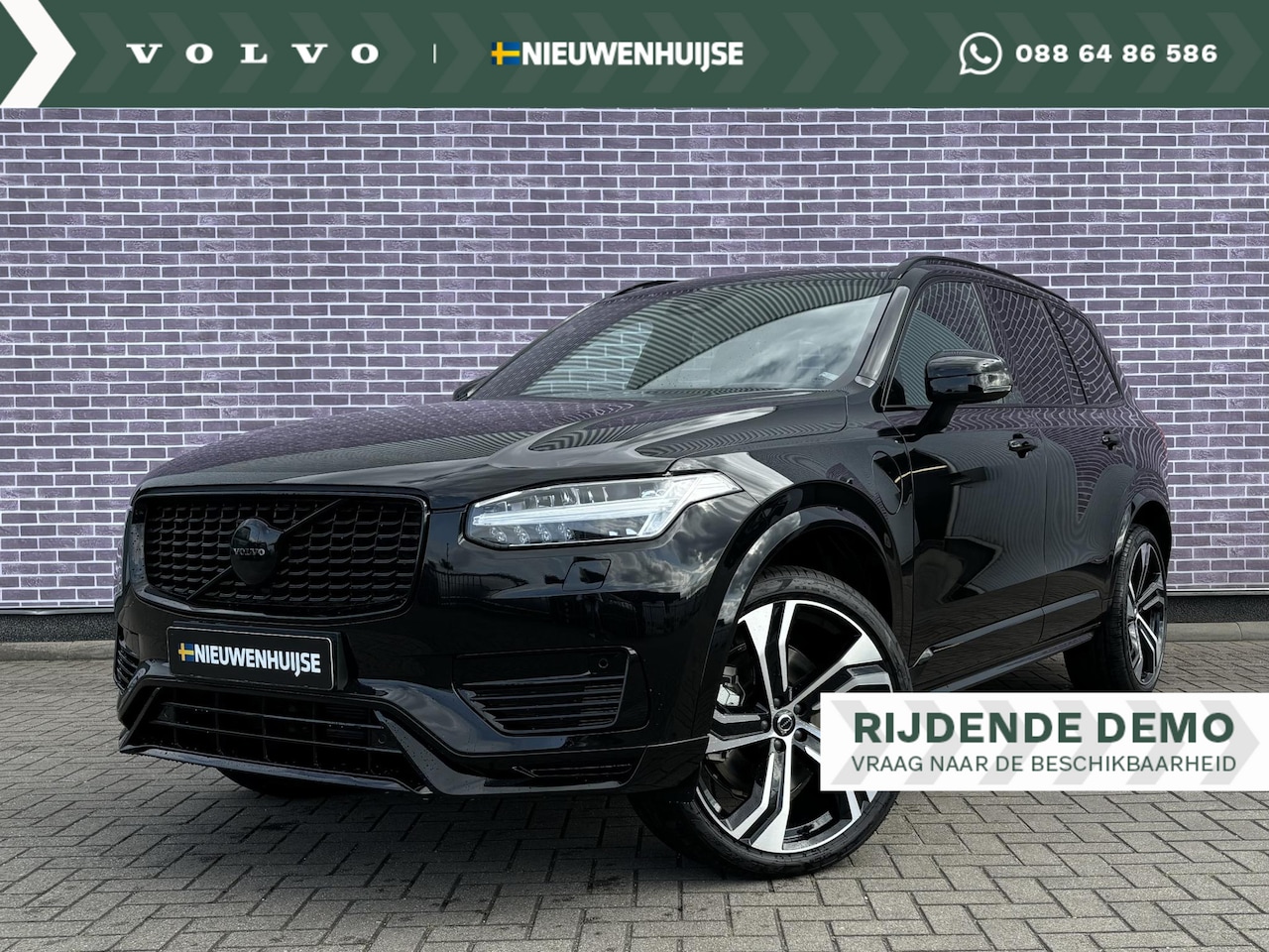 Volvo XC90 - T8 Recharge AWD Ultimate Dark Long Range | Nappa Leder met contourstoelen | 22" LM velgen - AutoWereld.nl