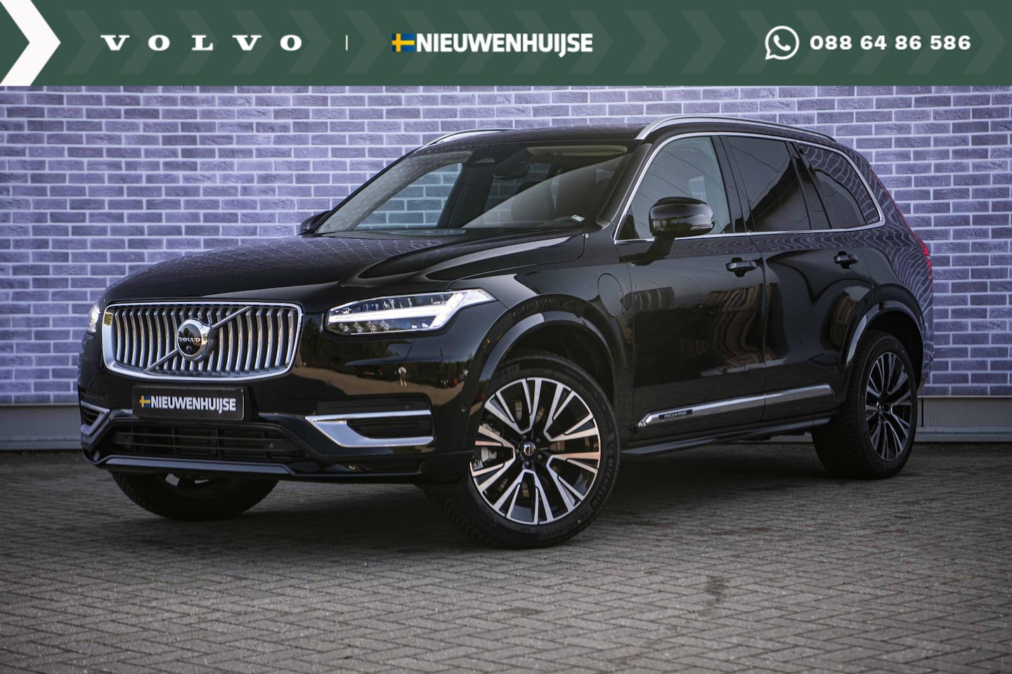 Volvo XC90 - 2.0 T8 Recharge AWD Ultimate Bright | Adaptieve Cruise Control | Donker Glas | 360 Camera - AutoWereld.nl