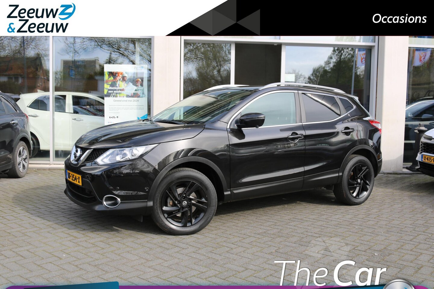 Nissan Qashqai - 1.2 Business Edition | Airco | Navi | Camera | Leder | Privacy Glass | AUTOMAAT | Elektris - AutoWereld.nl