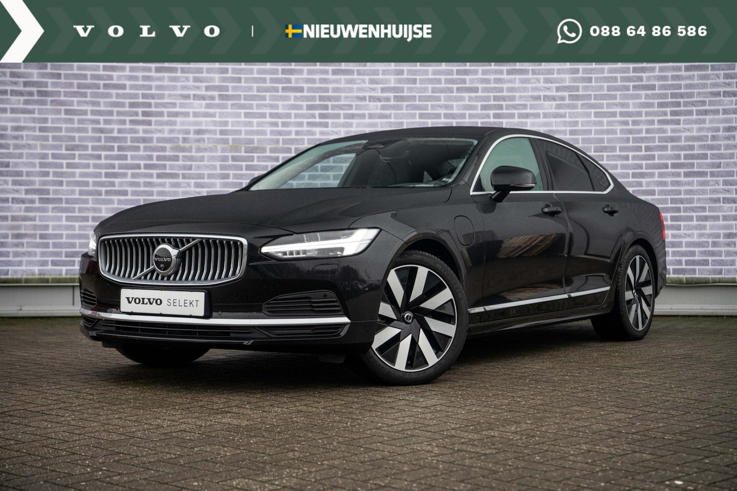 Volvo S90 - 2.0 T8 AWD Plus Bright | Schuif Kantel Dak | Trekhaak | 360 Camera | FULL LED Koplampen | - AutoWereld.nl