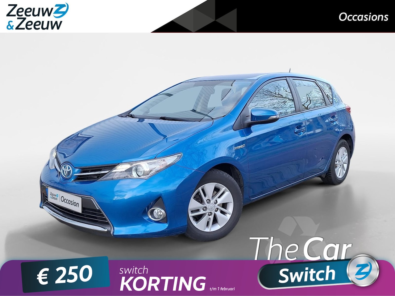 Toyota Auris - 1.8 Hybrid Aspiration | 12 Maanden BOVAG garantie - AutoWereld.nl