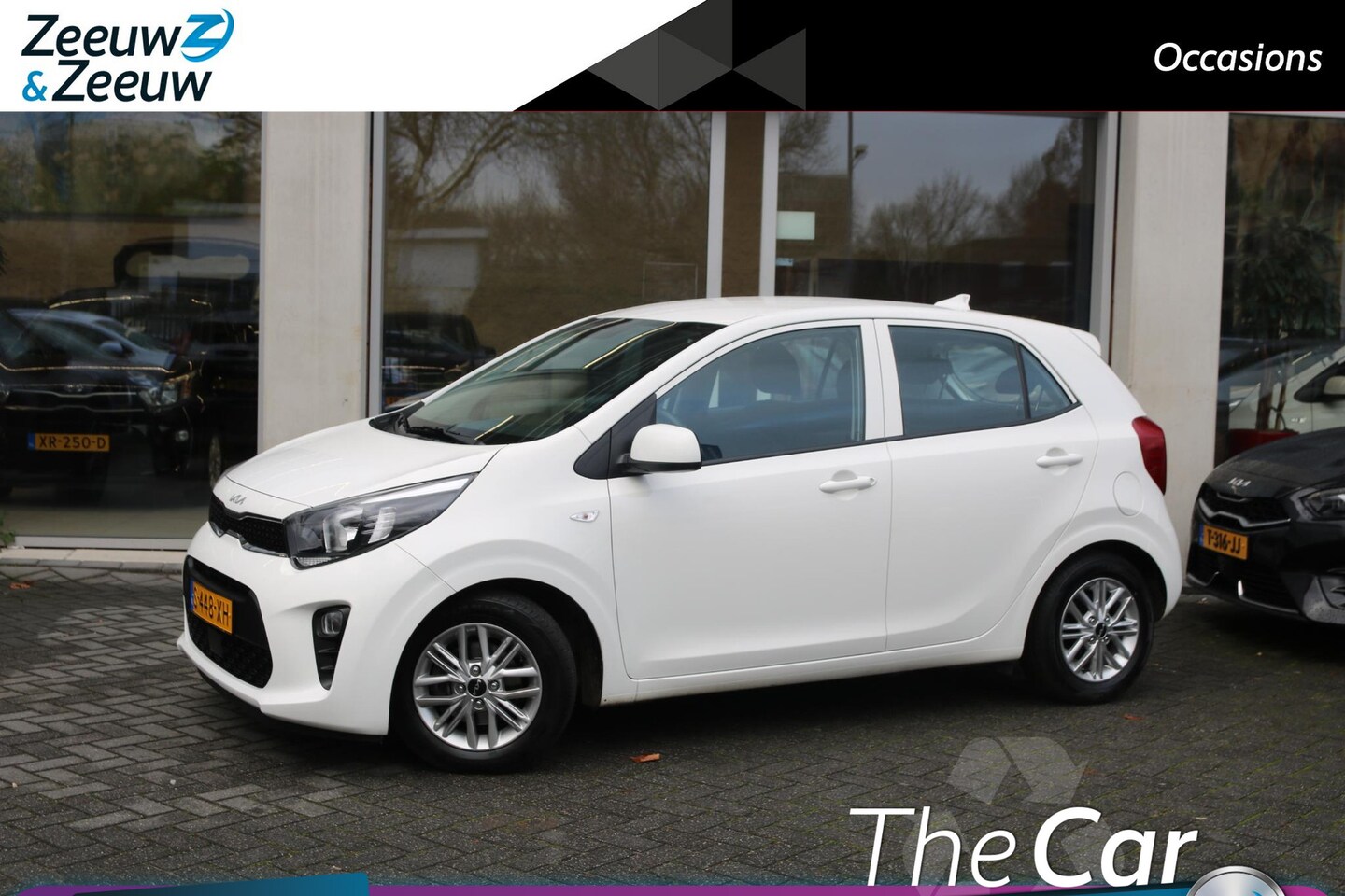 Kia Picanto - 1.0 DPi DynamicLine | Airco | Navi | Camera | LM Velgen | Cruise Control | Android auto / - AutoWereld.nl