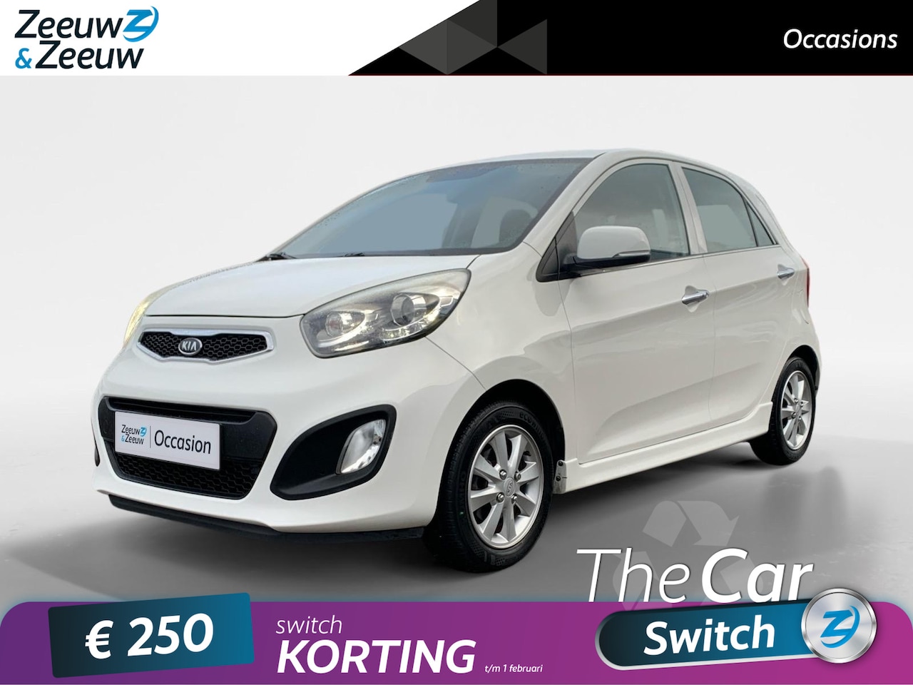 Kia Picanto - 1.2 CVVT Super Pack | 82 pk | Keyless Entry | LM-velgen - AutoWereld.nl