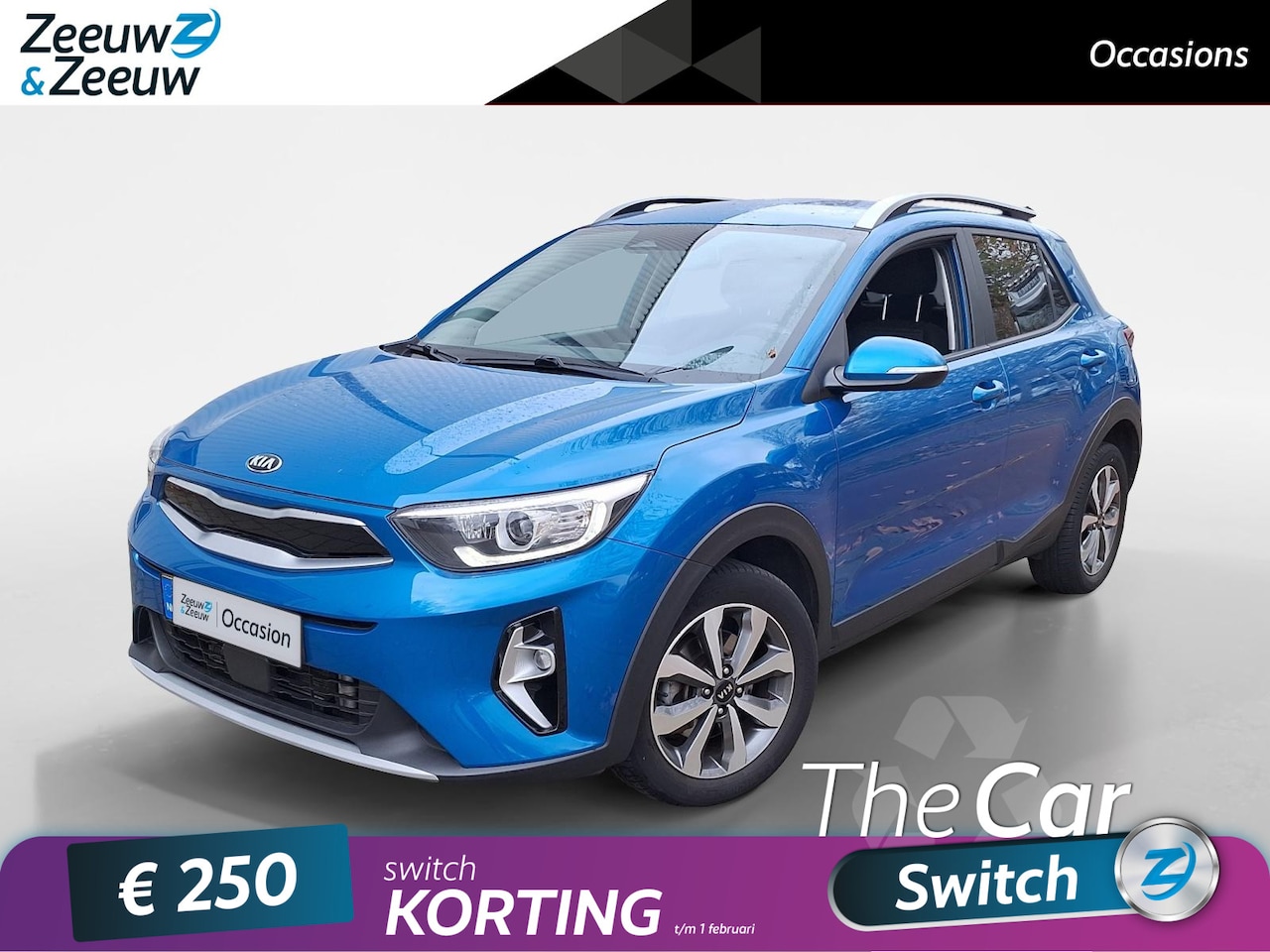 Kia Stonic - 1.0 T-GDi MHEV DynamicPlusLine | Climate control | Camera | Navigatie - AutoWereld.nl