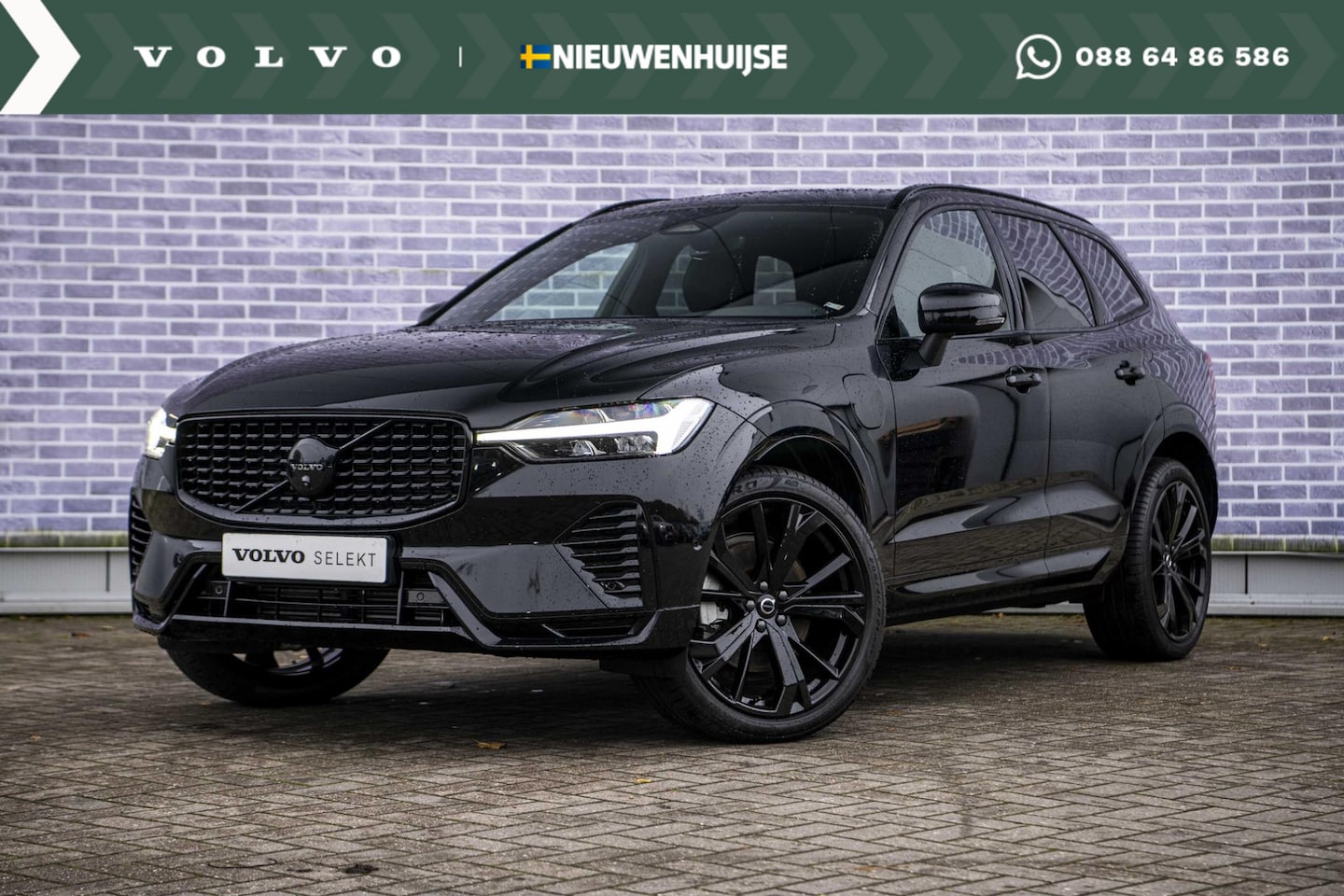 Volvo XC60 - 2.0 Recharge T6 AWD Plus Black Edition | Long Range | 360 Camera | Donker Glas | Adaptieve - AutoWereld.nl