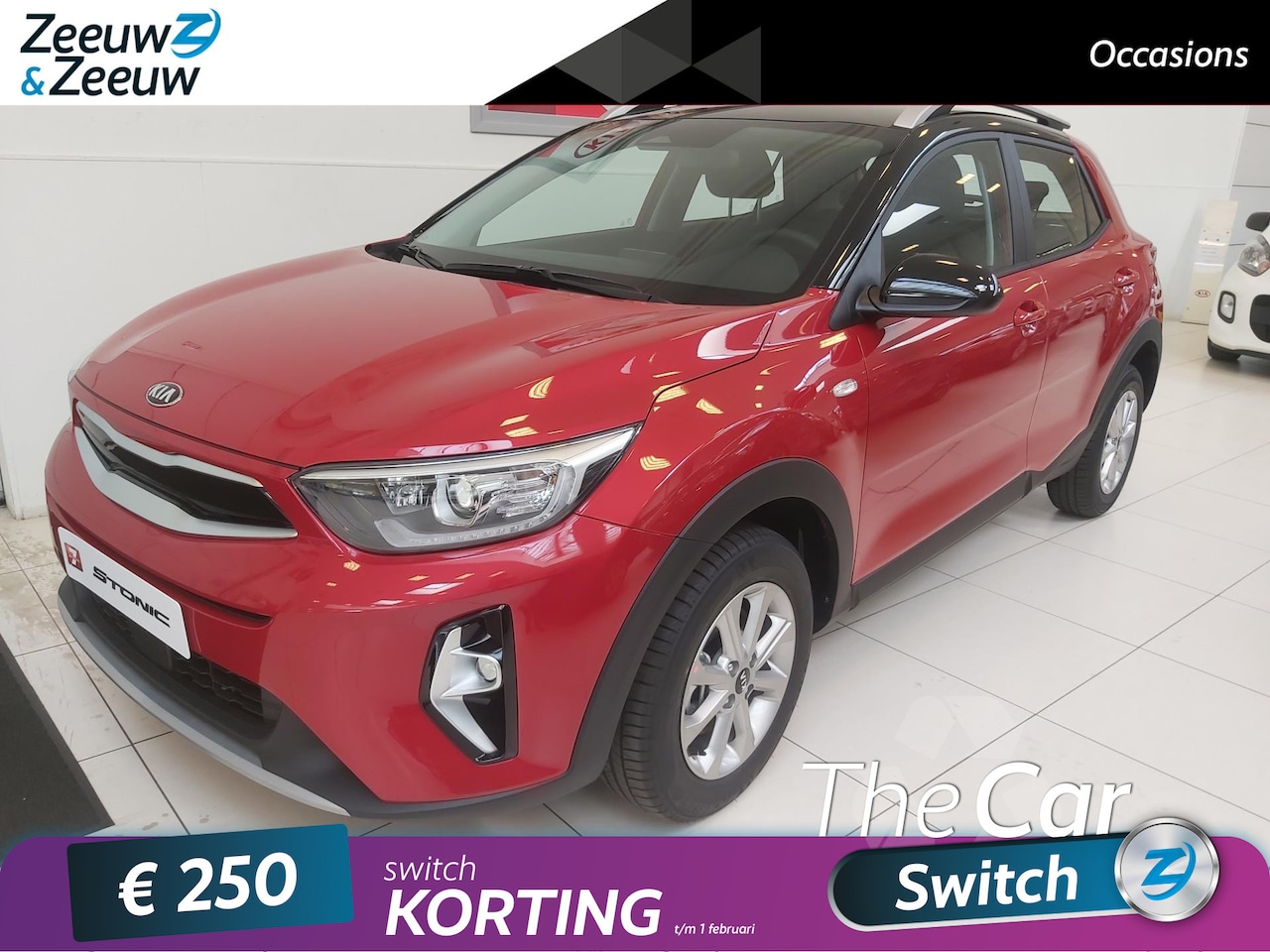 Kia Stonic - 1.0 T-GDi MHEV DynamicLine nu met 2.000,00 korting  private lease  v.a. 379,00 - AutoWereld.nl